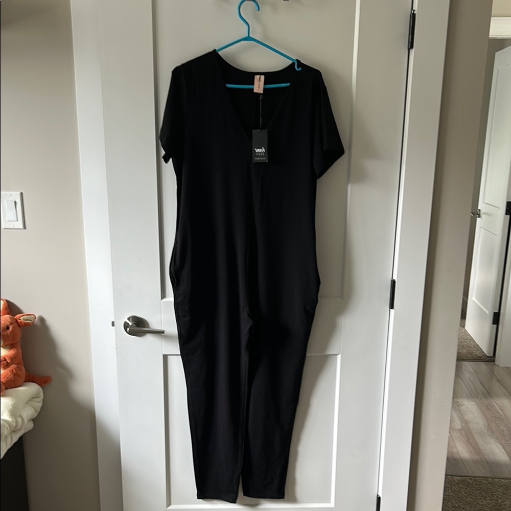 Smash + Tess Black Jumpsuit